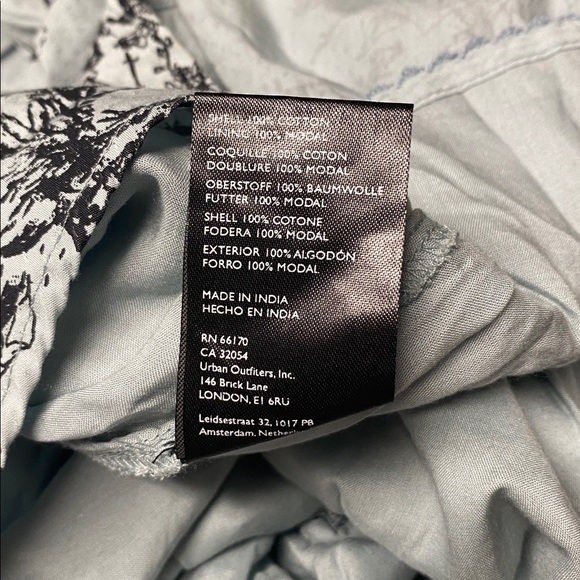 Anthropologie Ruffle Wrap Mini Dress - Picture 8 of 12